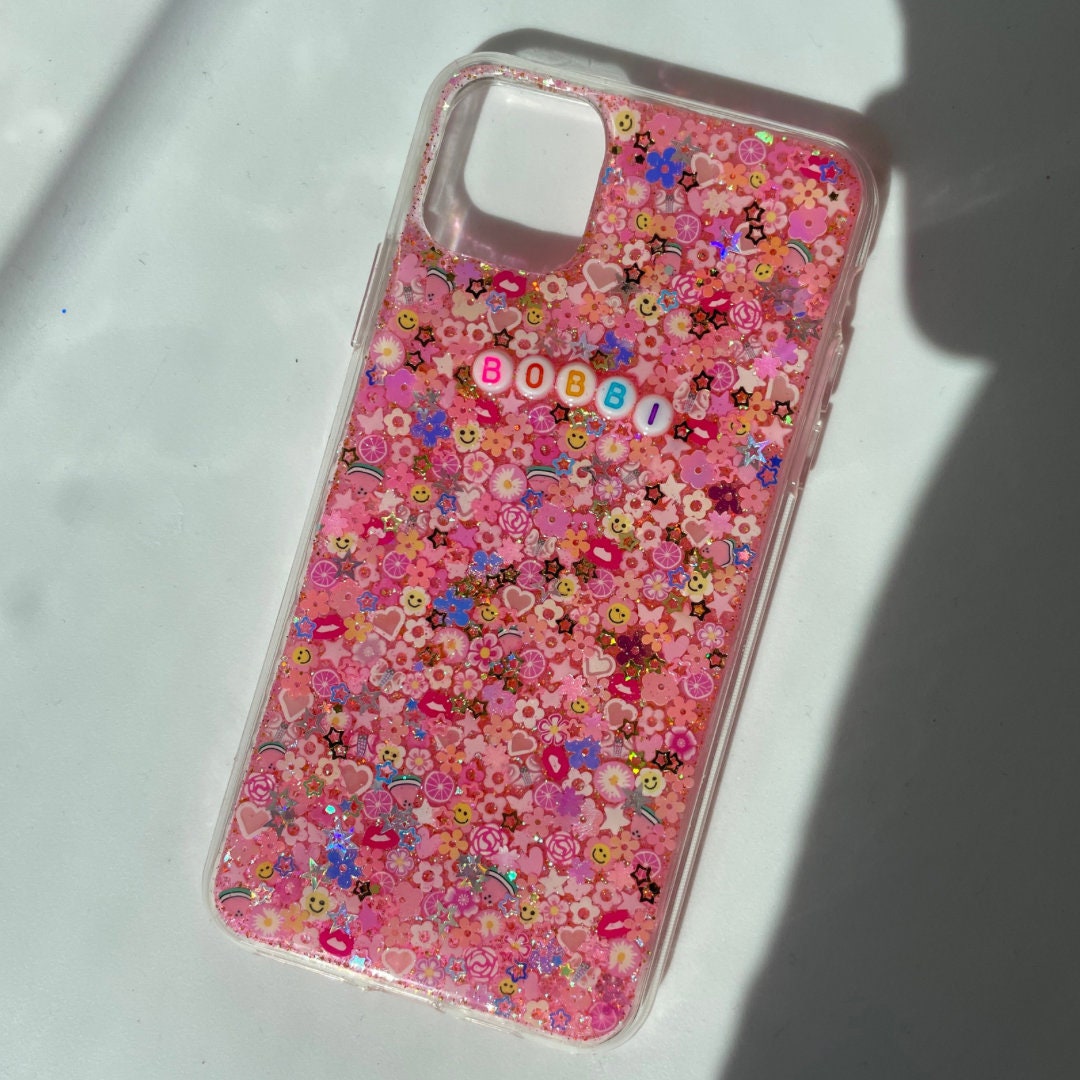 Pink Sparkle Phone Case + Matching Grip