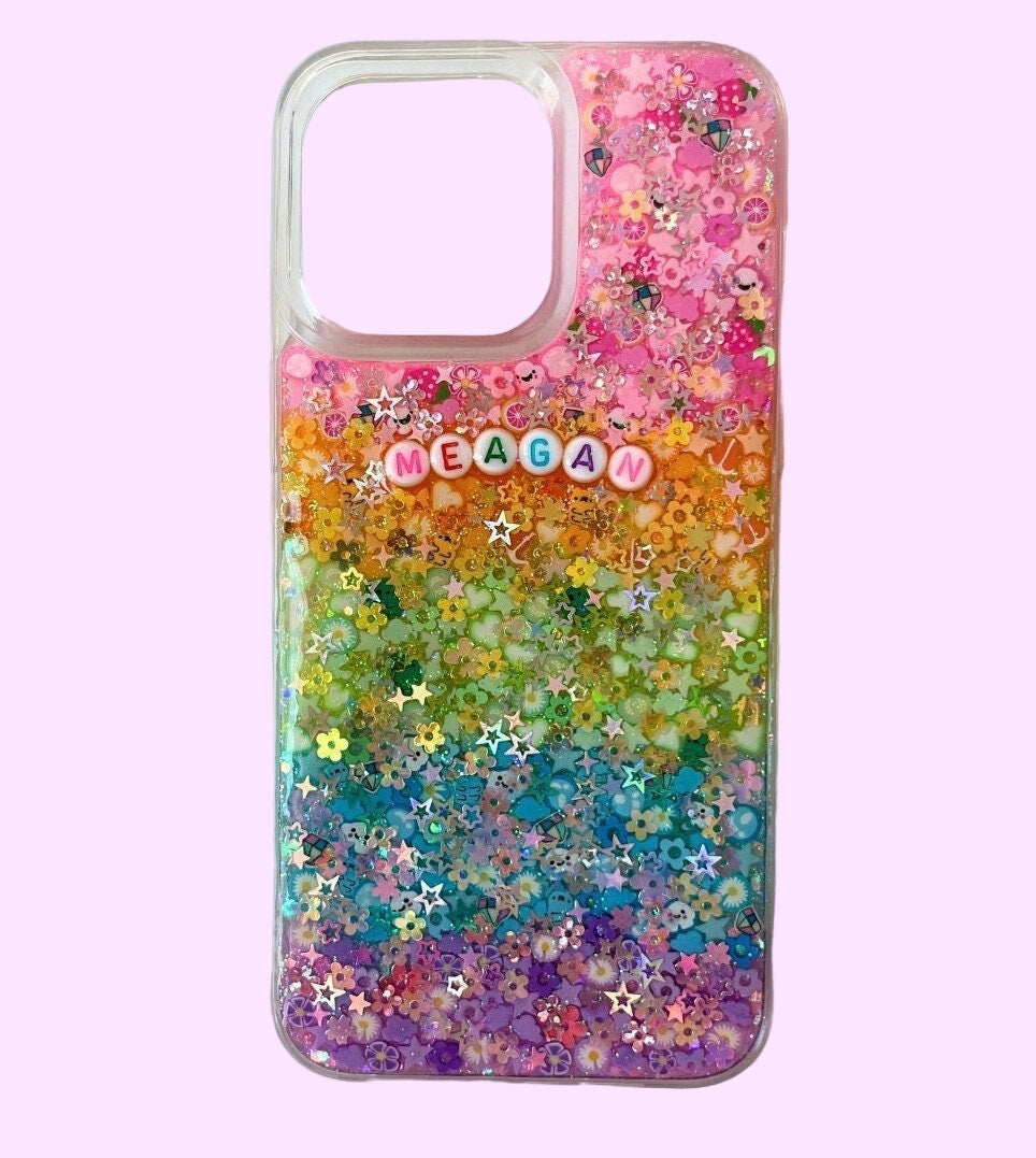 Gradient Rainbow Sparkle Phone Case