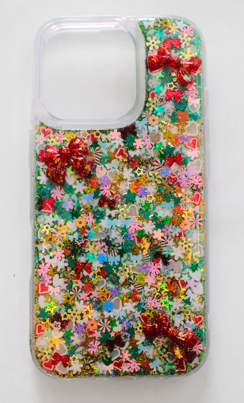 Christmas Coquette Sparkle Phone Case