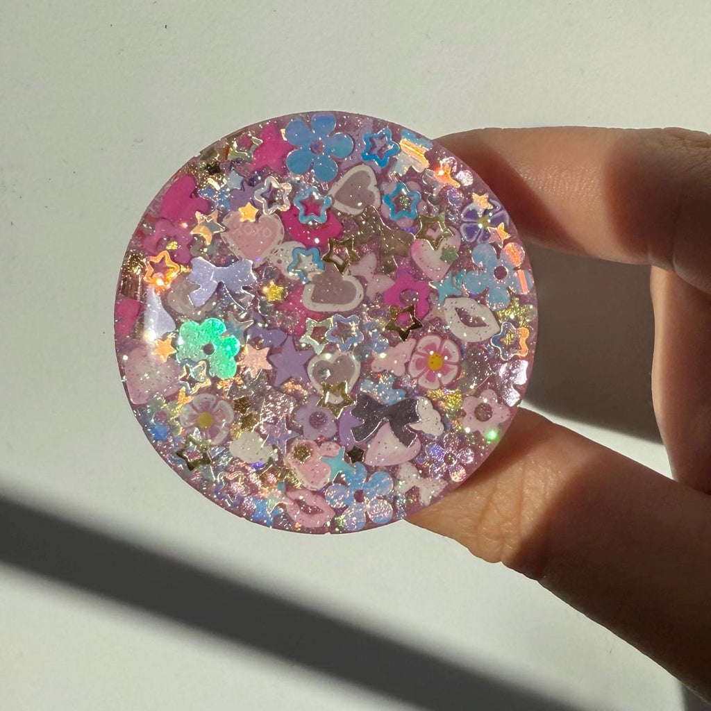 Coquette Sparkle Phone Grip
