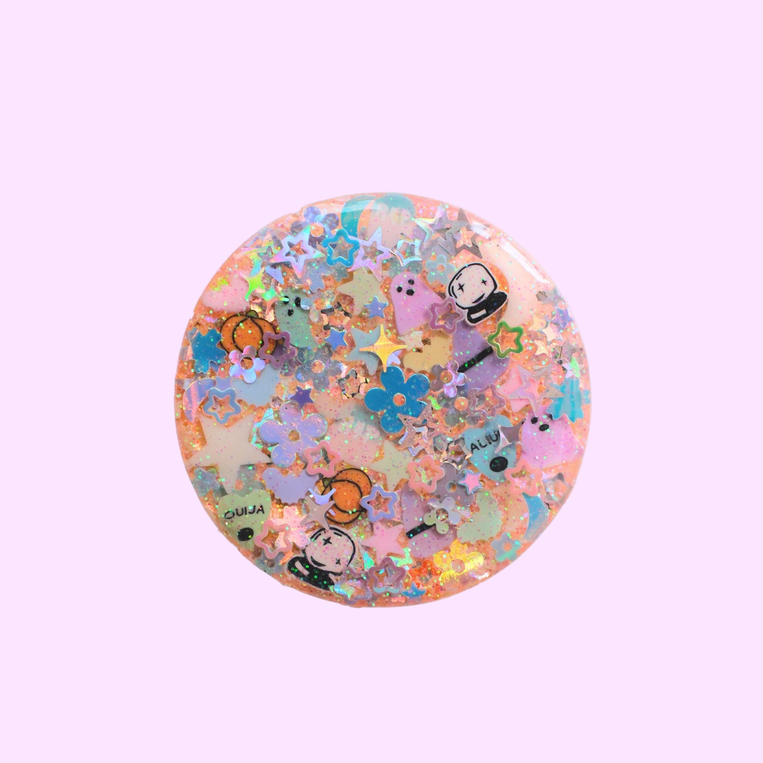 Soft Spooky Sparkle Phone Grip