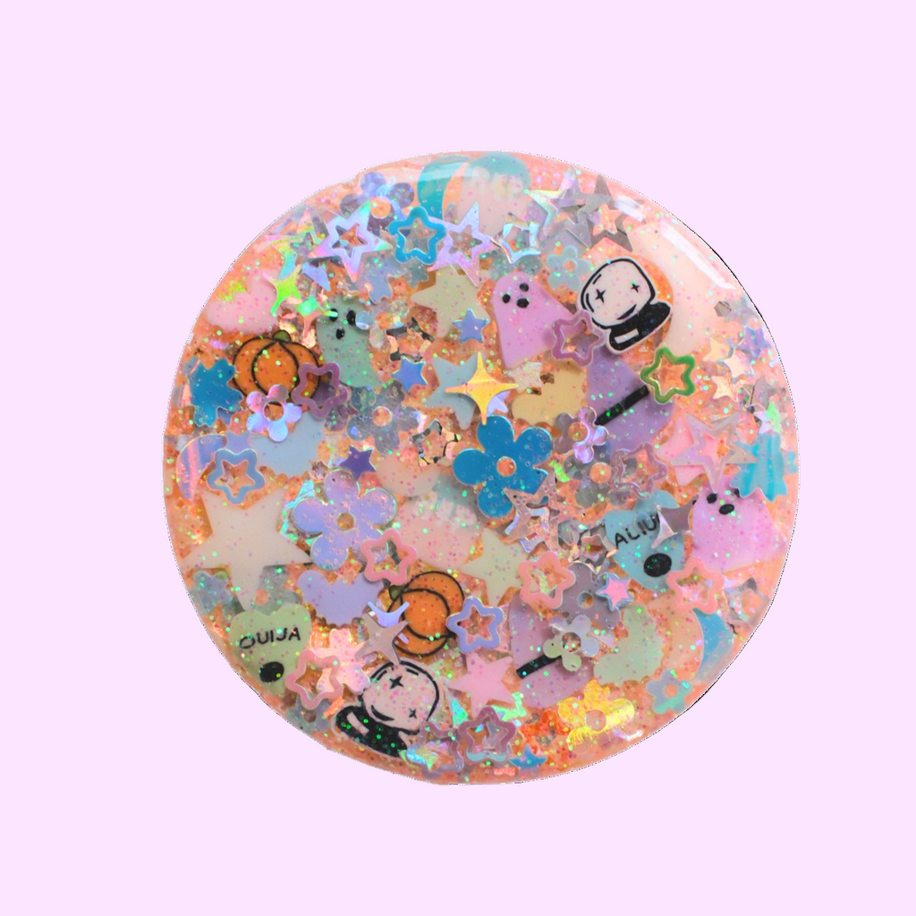 Soft Spooky Sparkle Phone Grip