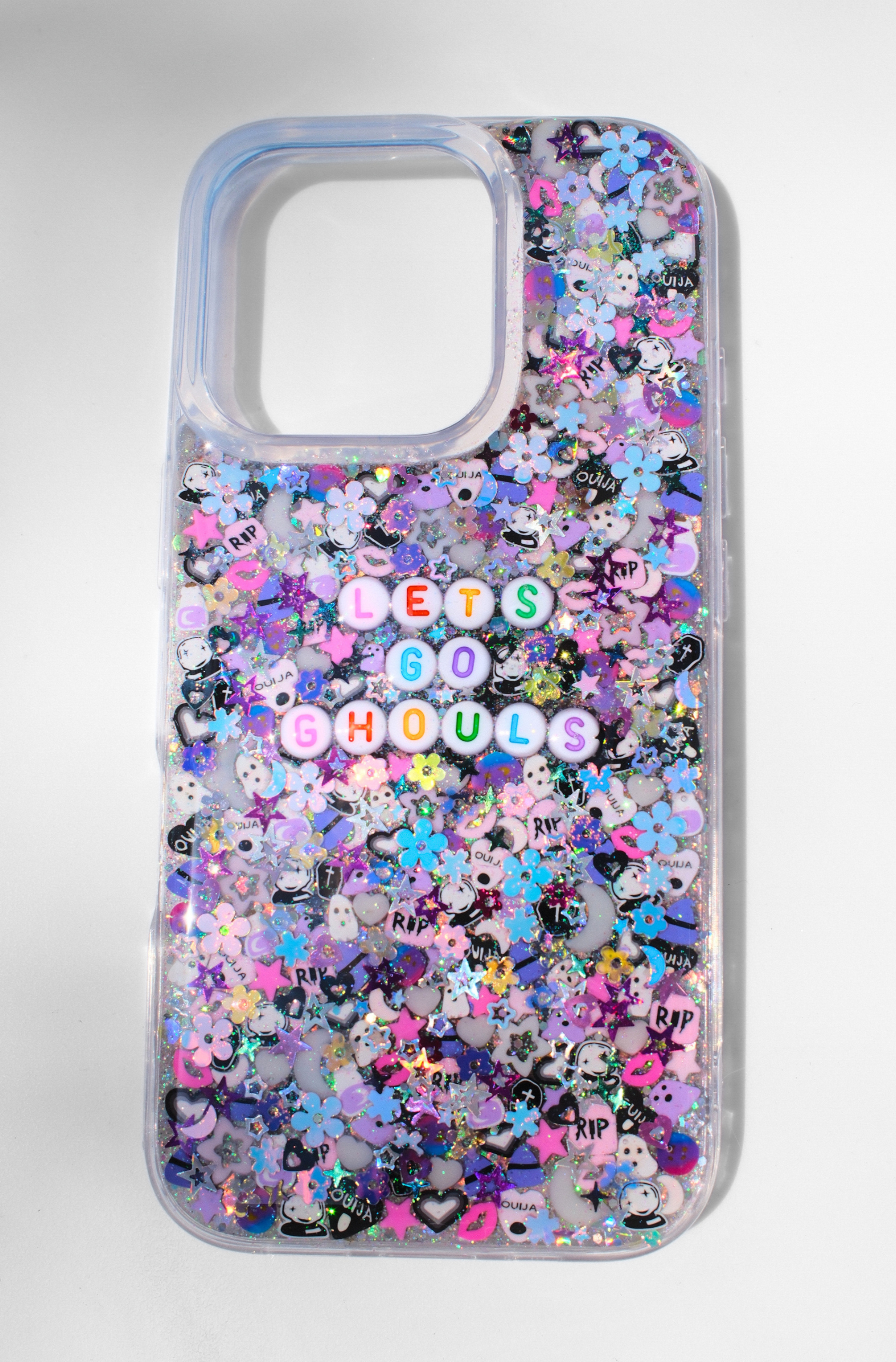 Lets Go Ghouls Sparkle Phone Case