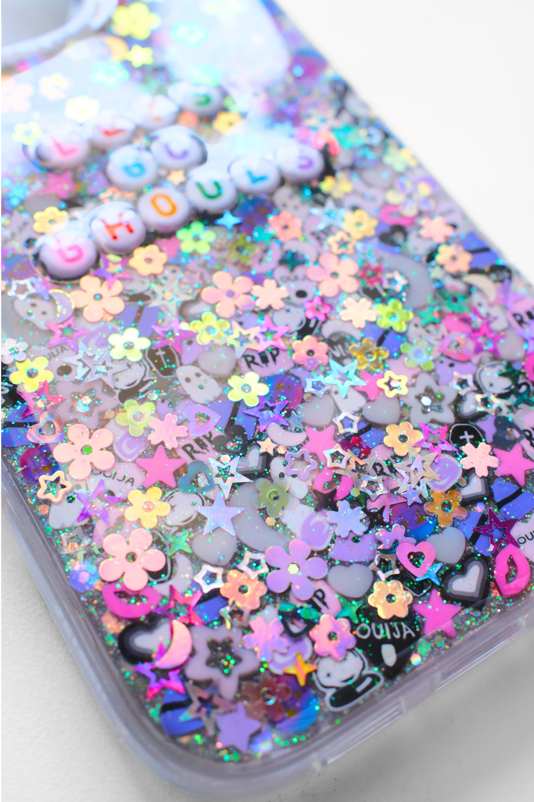Lets Go Ghouls Sparkle Phone Case