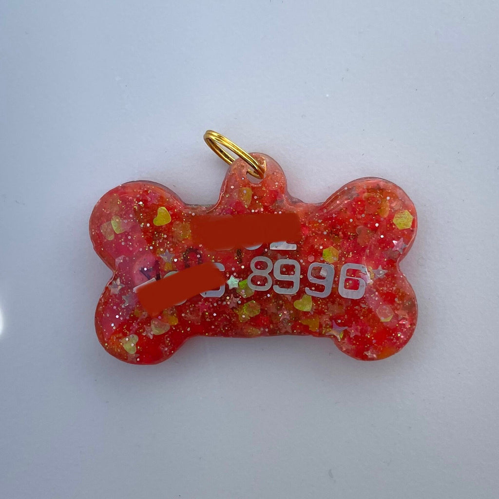 Summertime Sparkle Pet ID Tag