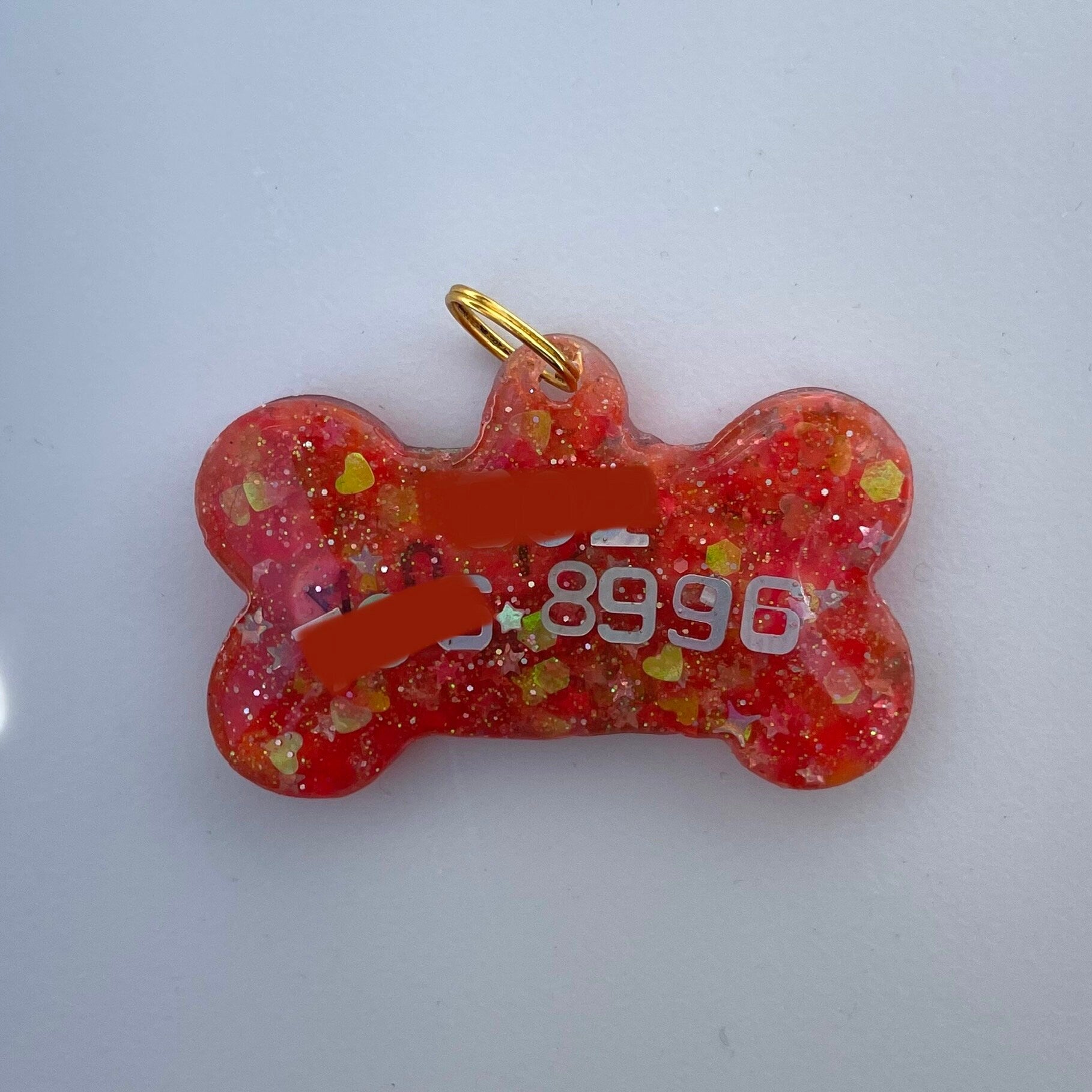 Summertime Sparkle Pet ID Tag