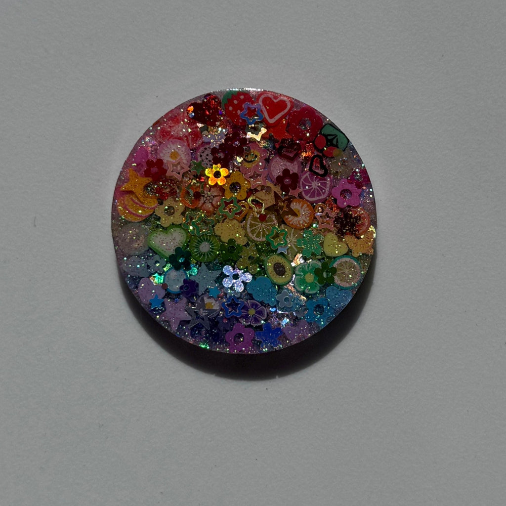 Rainbow Sparkle Phone Grip