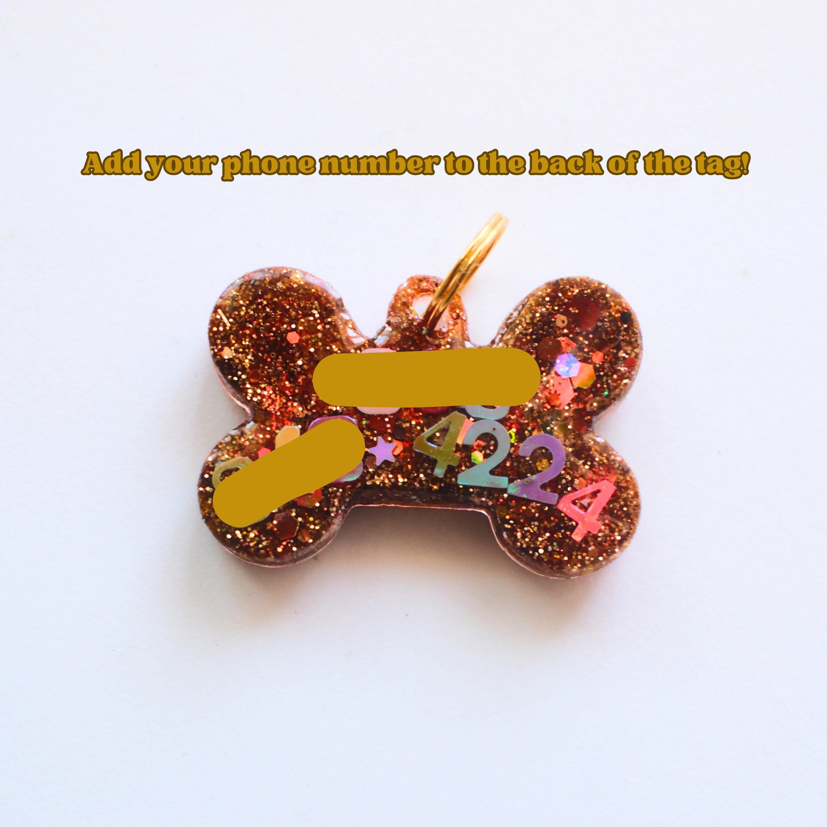 Autumn Sparkle Pet ID Tag