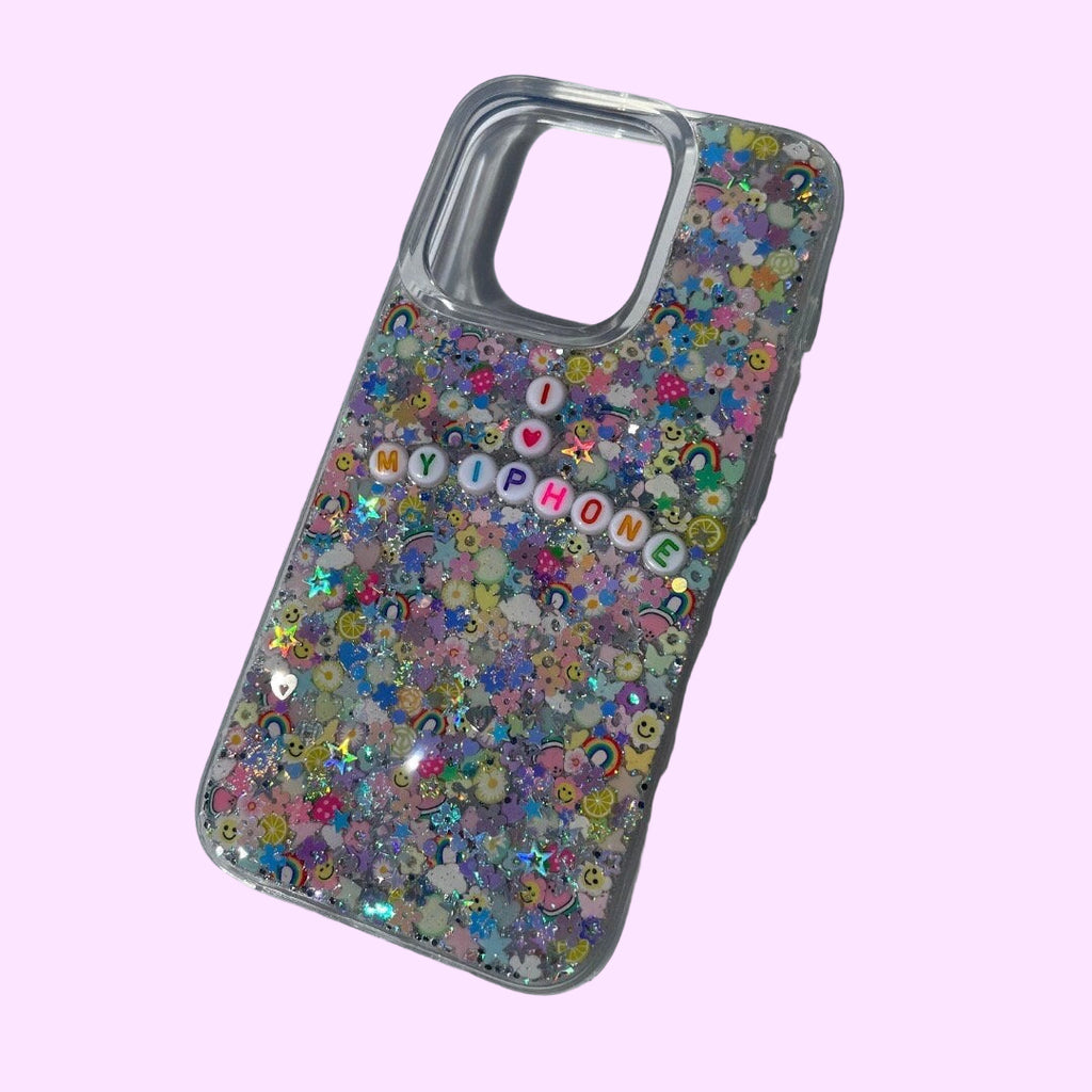 Soft Rainbow Sparkle Phone Case