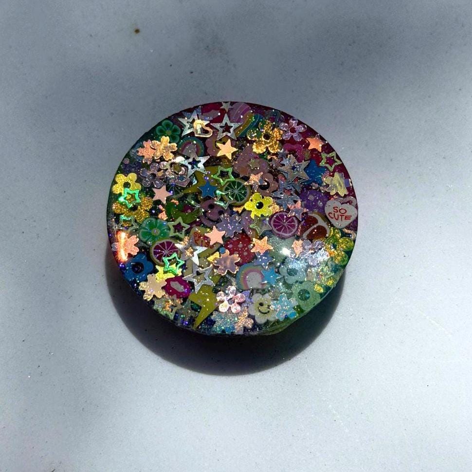 Happy Sparkle Phone Grip