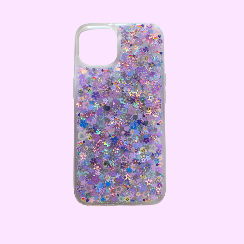 Soft Purple Sparkle Phone Case