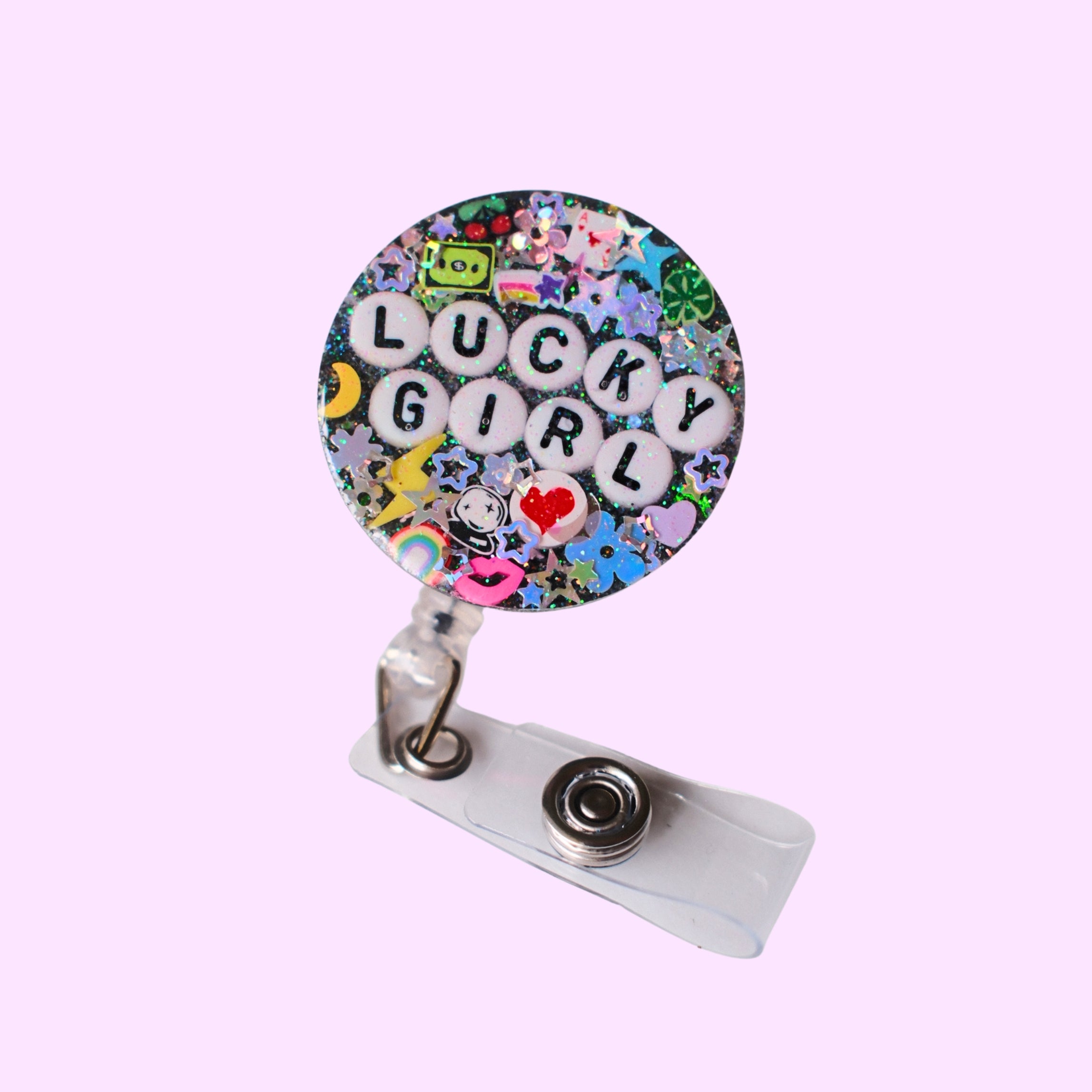 Lucky Girl Badge Reel