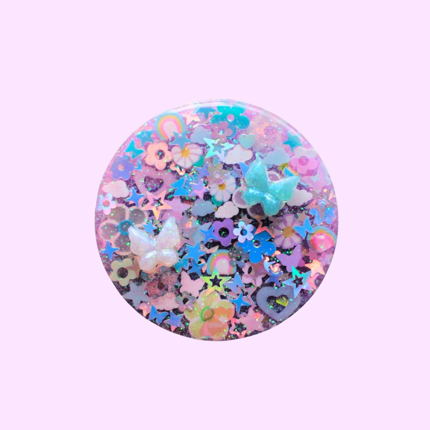 Butterfly Sparkle Phone Grip