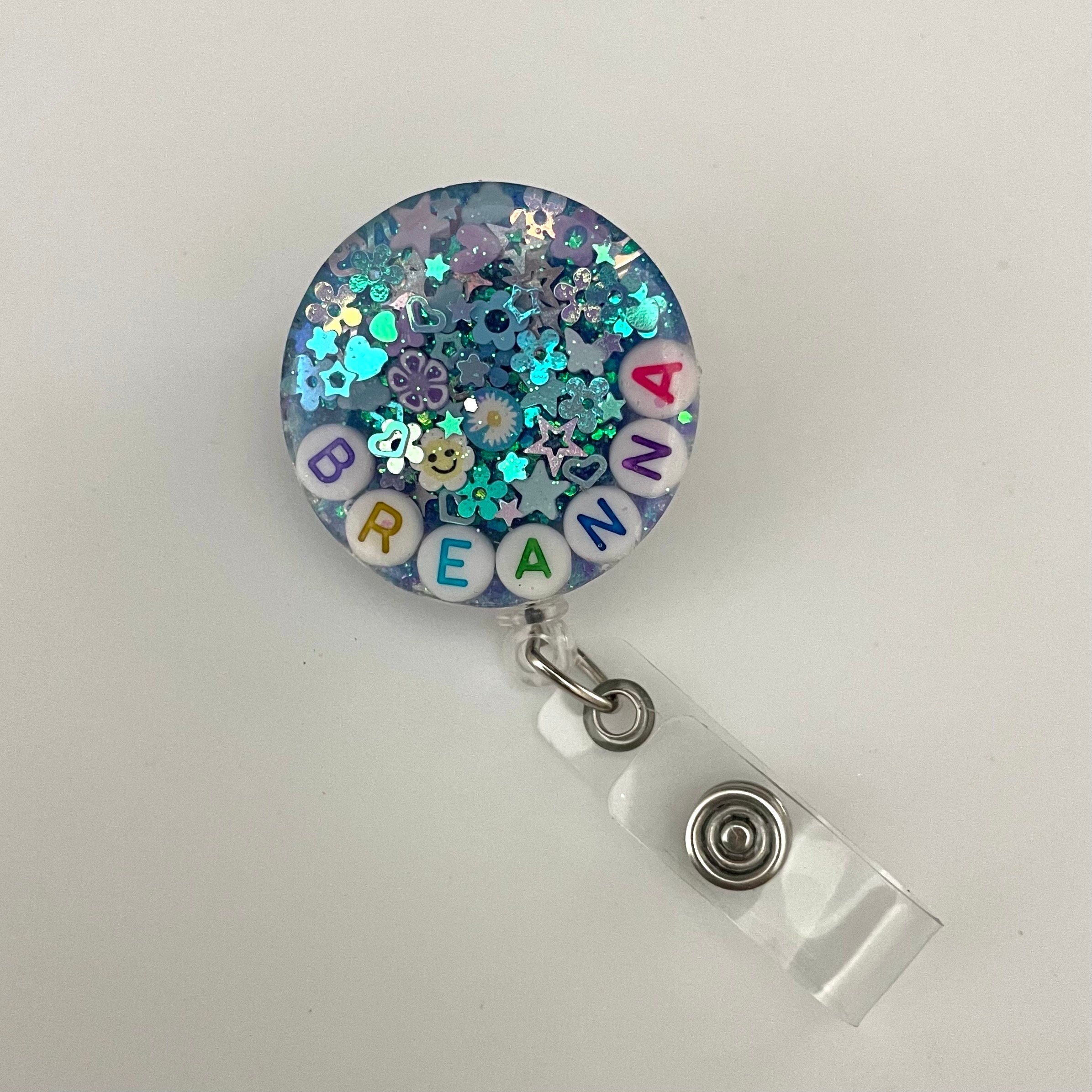 Periwinkle Sparkle Badge Reel