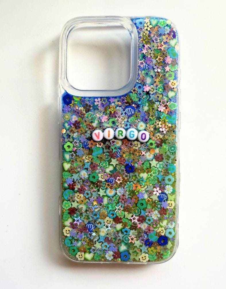 Virgo Sparkle Phone Case