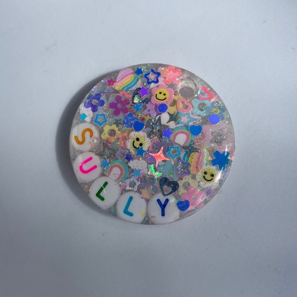 Iridescent Sparkle Pet ID Tag