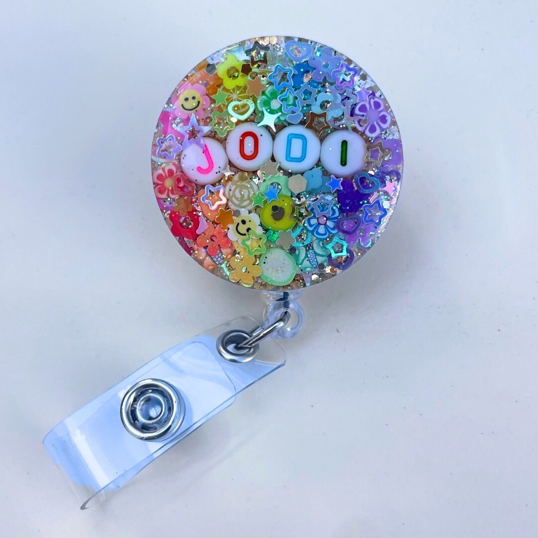 Sparkle Rainbow Badge Reel