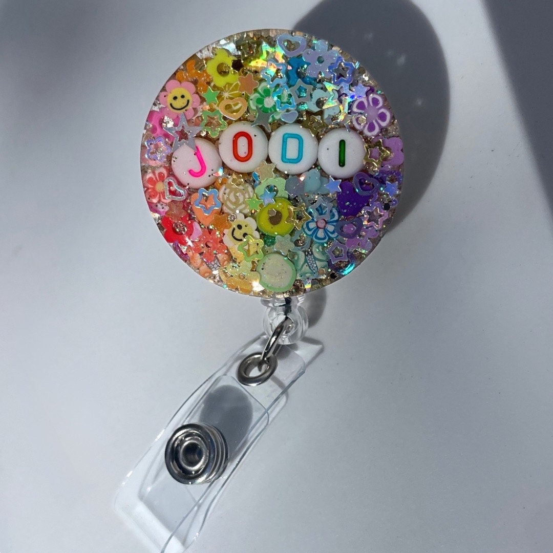 Sparkle Rainbow Badge Reel